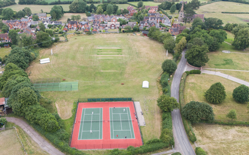 aerial view of Glebelands